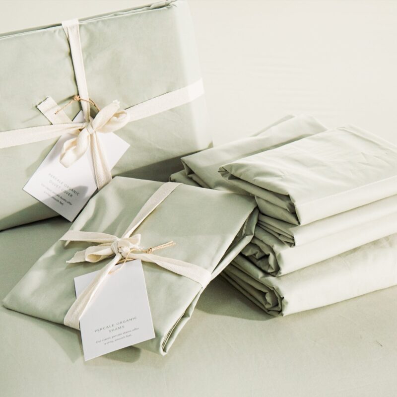 Percale Organic Cotton Sheets 270TC - Image 5