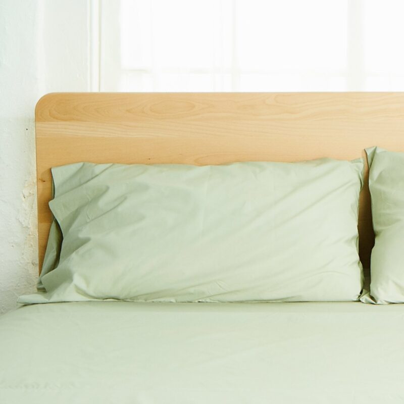 Percale Organic Cotton Pillowcases 270TC - Image 6