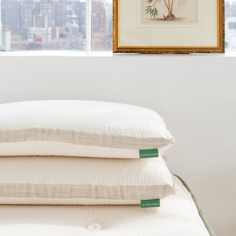 Avocado Molded Latex Pillow - Image 7