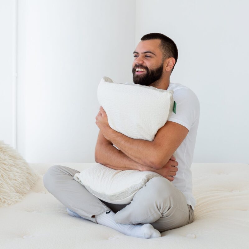 Avocado Molded Latex Pillow - Image 3