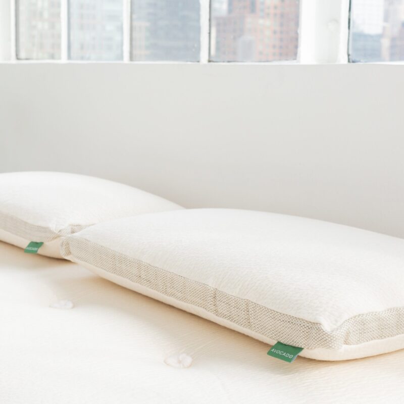 Avocado Molded Latex Pillow - Image 4
