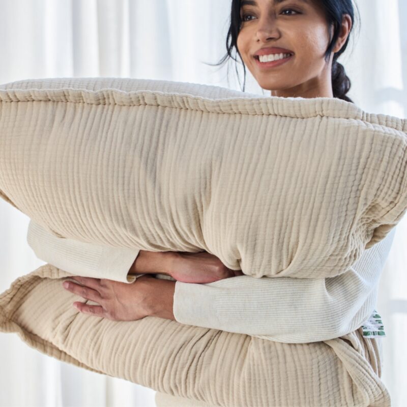 Organic Cotton Gauze Shams - Image 4